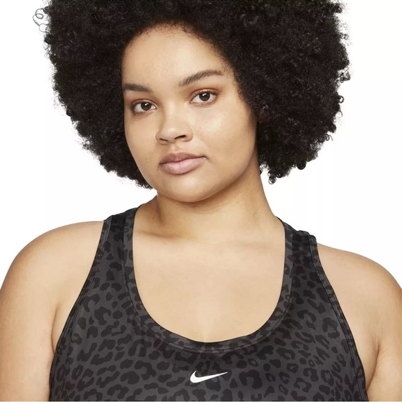 Nike Women's Dri-Fit One Slim Fit Plus Print Tank Top - Picture 4 of 7